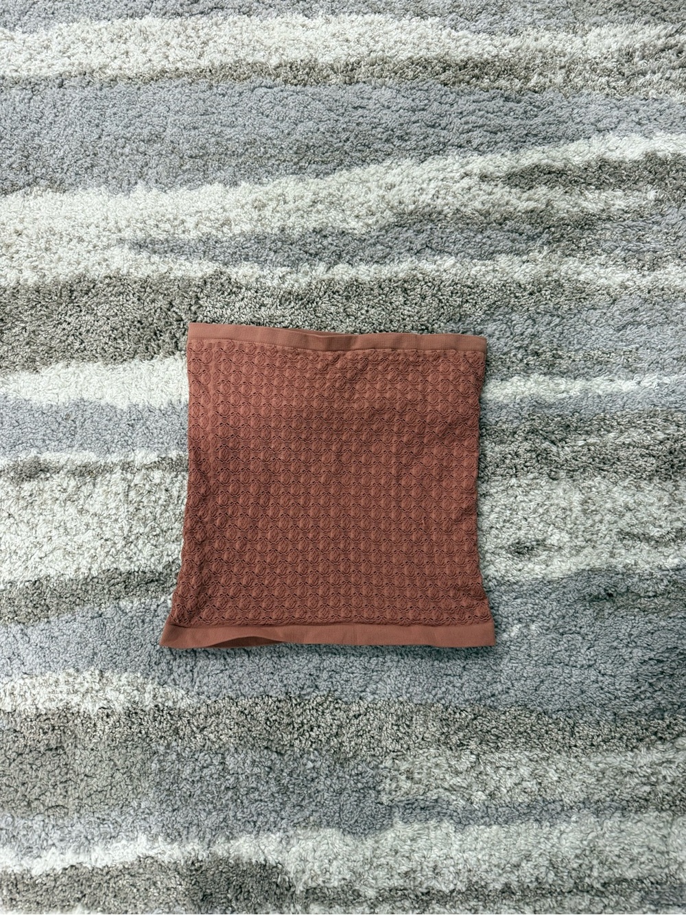 Free People Rusty Clay Ribbed Tube Top - Picture 2 of 3